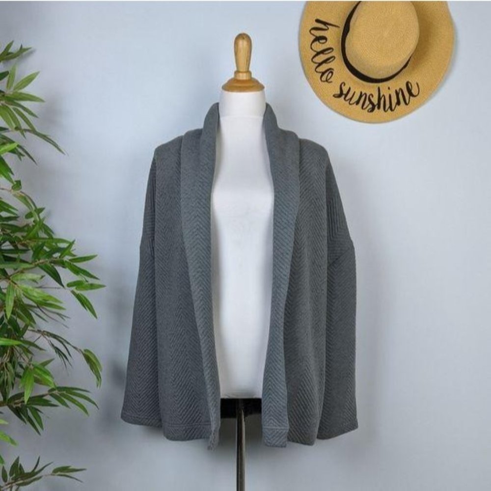 Fabletics Vanessa Quilted Cozy Cardigan M - Picture 4 of 12